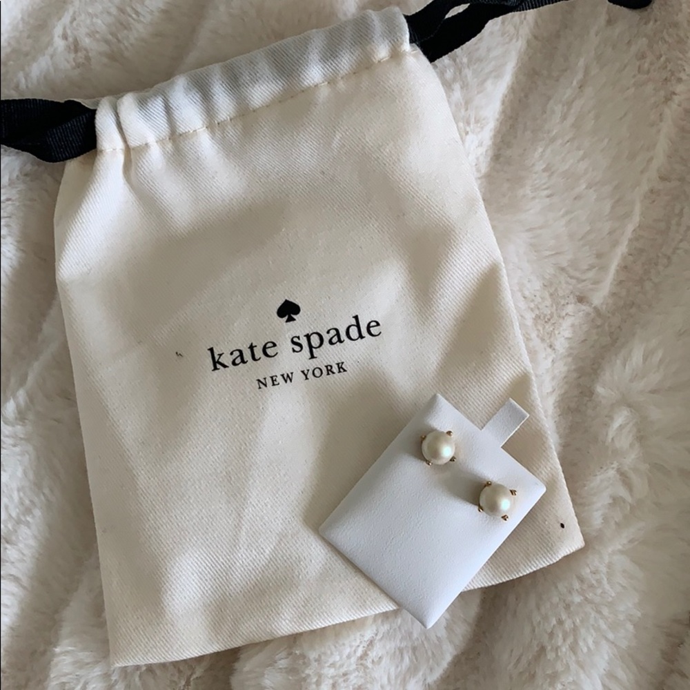Kate Spade Pearl Stud Earrings